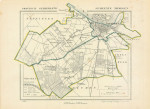 Nijmegen overzichtskaart 1868
